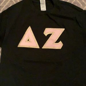 Delta Zeta forest green t-shirt